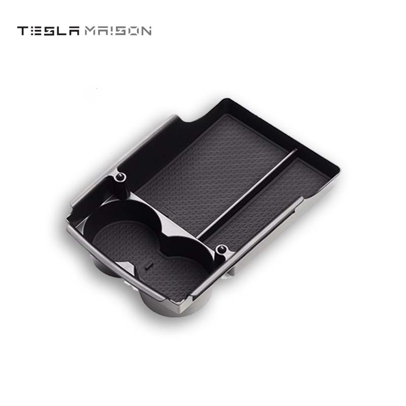 Tesla Model X/S Console Storage Organizer With Cup Holders ----Tesla Maison