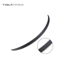 Load image into Gallery viewer, Tesla Model Y (2019-2023) Performance Carbon Fiber Texture Performance Rear Spoiler -Matte Black---Tesla Maison