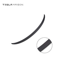 Load image into Gallery viewer, Tesla Model Y (2019-2023) Performance Carbon Fiber Texture Performance Rear Spoiler -Matte Carbon---Tesla Maison