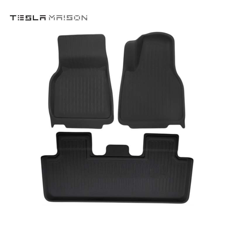 Tesla Model Y 2019-2023 XPE All Weather Floor & Trunk Mats -3pcs Mats Kit - Right Hand Drive-Tesla Model Y (2019-2023)--Tesla Maison