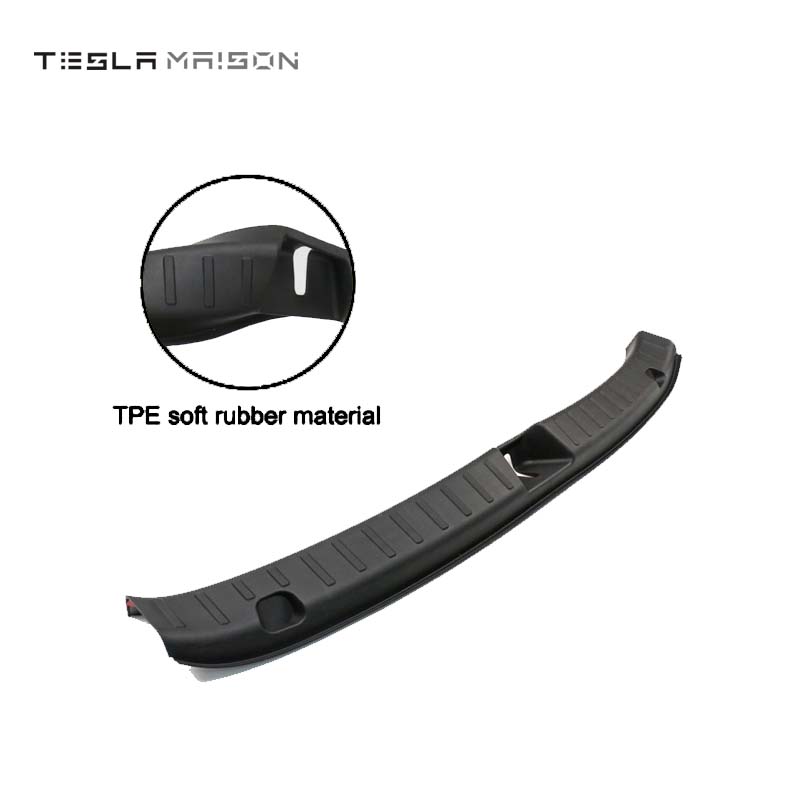 Tesla Model Y 2020-2022 Rear Trunk Sill Plate TPE Rubber Protector -Two Sides-Tesla Model Y 2020-2022--Tesla Maison