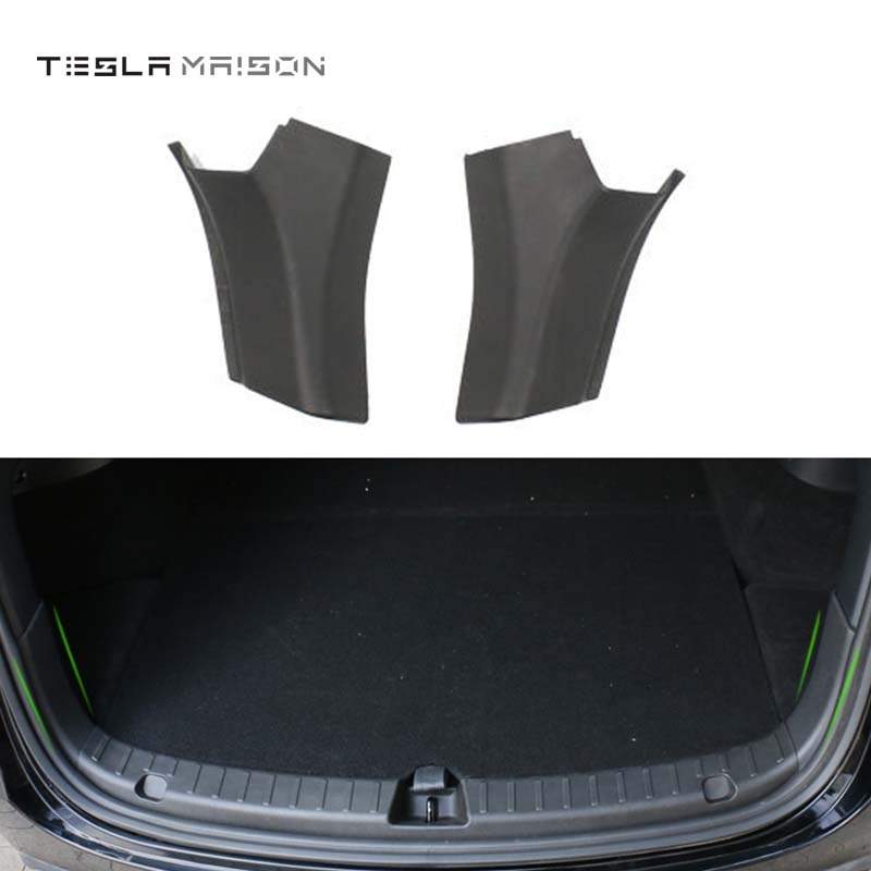 Tesla Model Y 2020-2022 Rear Trunk Sill Plate TPE Rubber Protector -Two Sides-Tesla Model Y 2020-2022--Tesla Maison