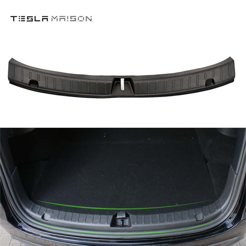 Tesla Model Y 2020-2022 Rear Trunk Sill Plate TPE Rubber Protector -Two Sides-Tesla Model Y 2020-2022--Tesla Maison