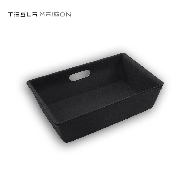Tesla Model Y 2021 Under-Seat Black ABS Storage Tray / Organizer ----Tesla Maison