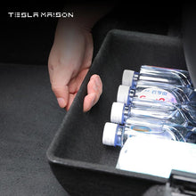 Load image into Gallery viewer, Tesla Model Y 2021 Under-Seat Black ABS Storage Tray / Organizer ----Tesla Maison