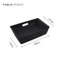 Load image into Gallery viewer, Tesla Model Y 2021 Under-Seat Black ABS Storage Tray / Organizer ----Tesla Maison