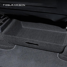 Load image into Gallery viewer, Tesla Model Y 2021 Under-Seat Black ABS Storage Tray / Organizer ----Tesla Maison