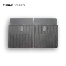 Load image into Gallery viewer, Tesla Model Y 7-Seat All Weather TPE Left Rudder Floor Mats Set -Rear Seat Back Pad-Tesla Model Y 7-Seat (Left Hand Drive)--Tesla Maison