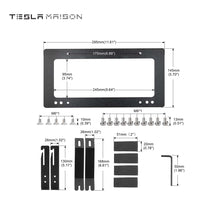 Load image into Gallery viewer, Tesla Model Y License Plate Frame - Sleek &amp; Durable Front Holder -Sliver---Tesla Maison
