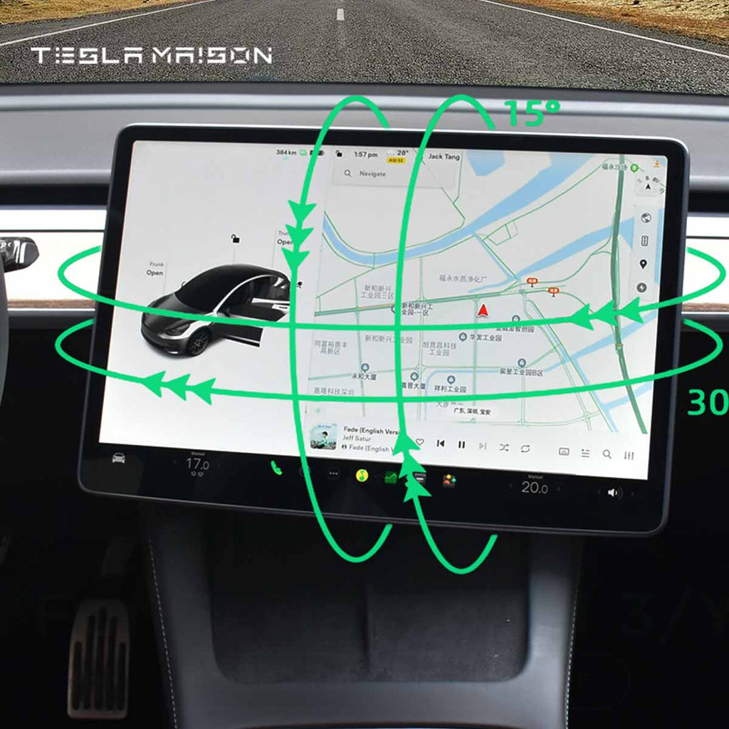 Tesla Swivel Screen Mount Tesla Model 3 & Tesla Model Y - Easy Intall ----Tesla Maison